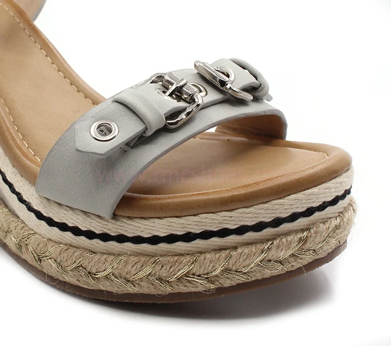 2023 RMC Hot selling PVC wedges ladies sandals women shoes