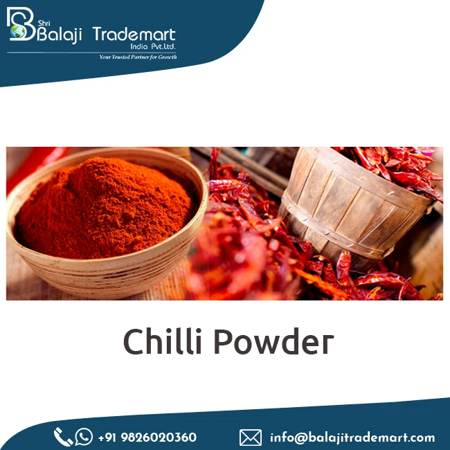 High Grade Low Price Standard Packaging Kashmiri Red Chilli Powder