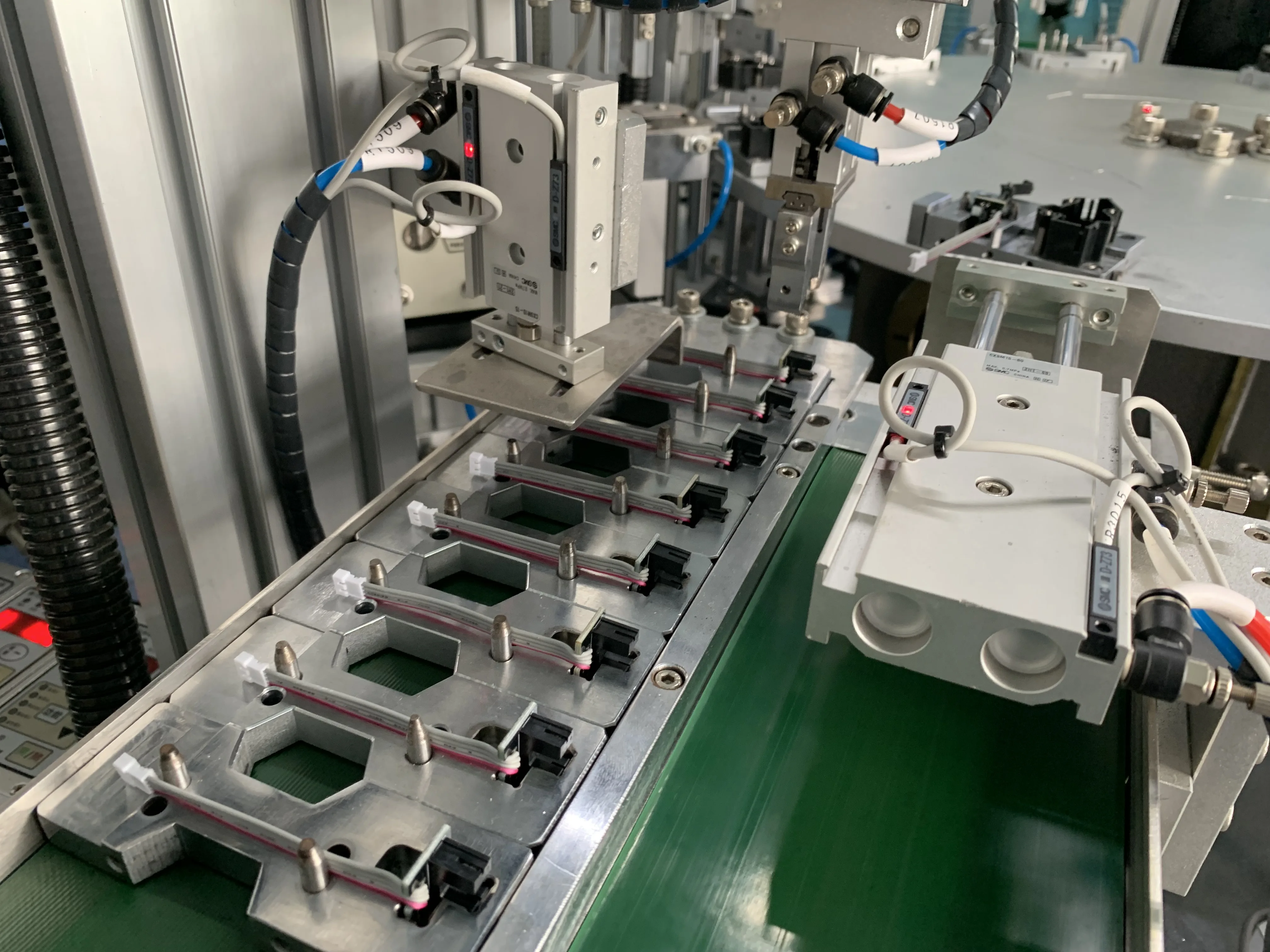 New Automated Machine for Sweeping Robot Collision Switch Assembly Production
