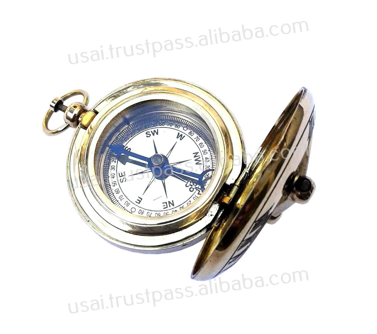 2 5 античный морской латунный Мини-Компас с солнечным циферблатом коллекционный Морской Компас продукт высшего качества