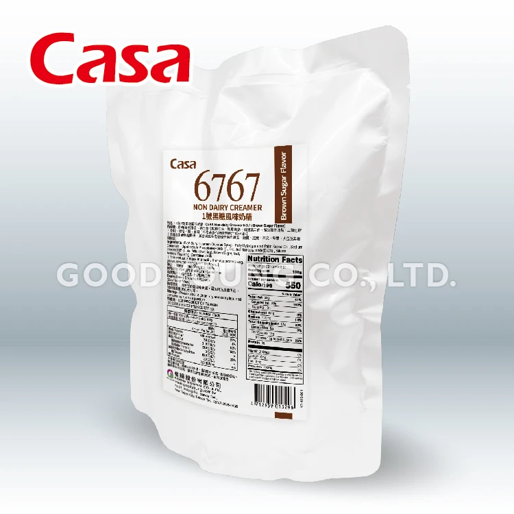 Кофе мат коричневый сахар не молочный сливочный порошок Тайвань пузырь молоко чай ингредиенты HALAL ISO Сертификация
