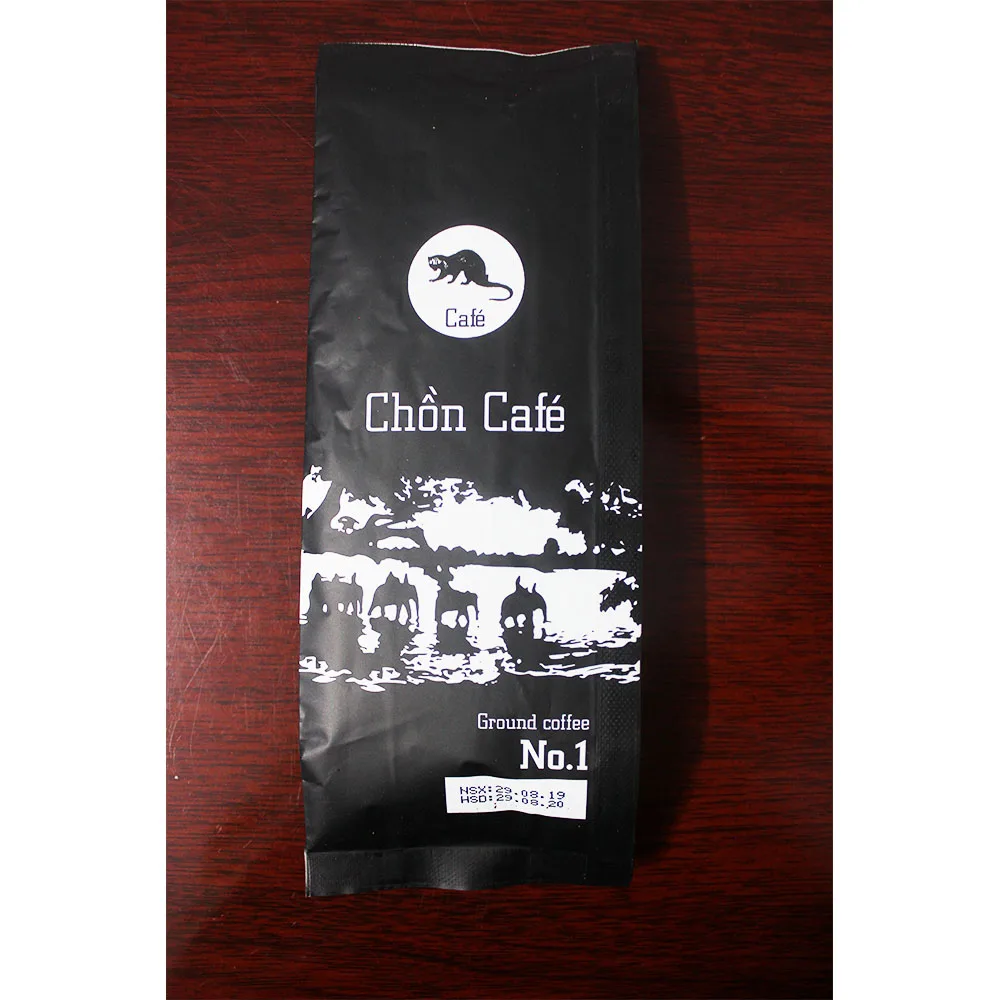 Best selling HACCP & ISO 9001:2015 Certificated No.1 Weasel Ground Coffee made in Vietnam