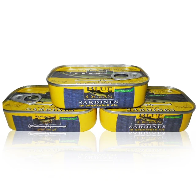 Cheap canned sardine fish in vegetable oil from morocco /Canned sardines in tomato sauce/Titus sardine