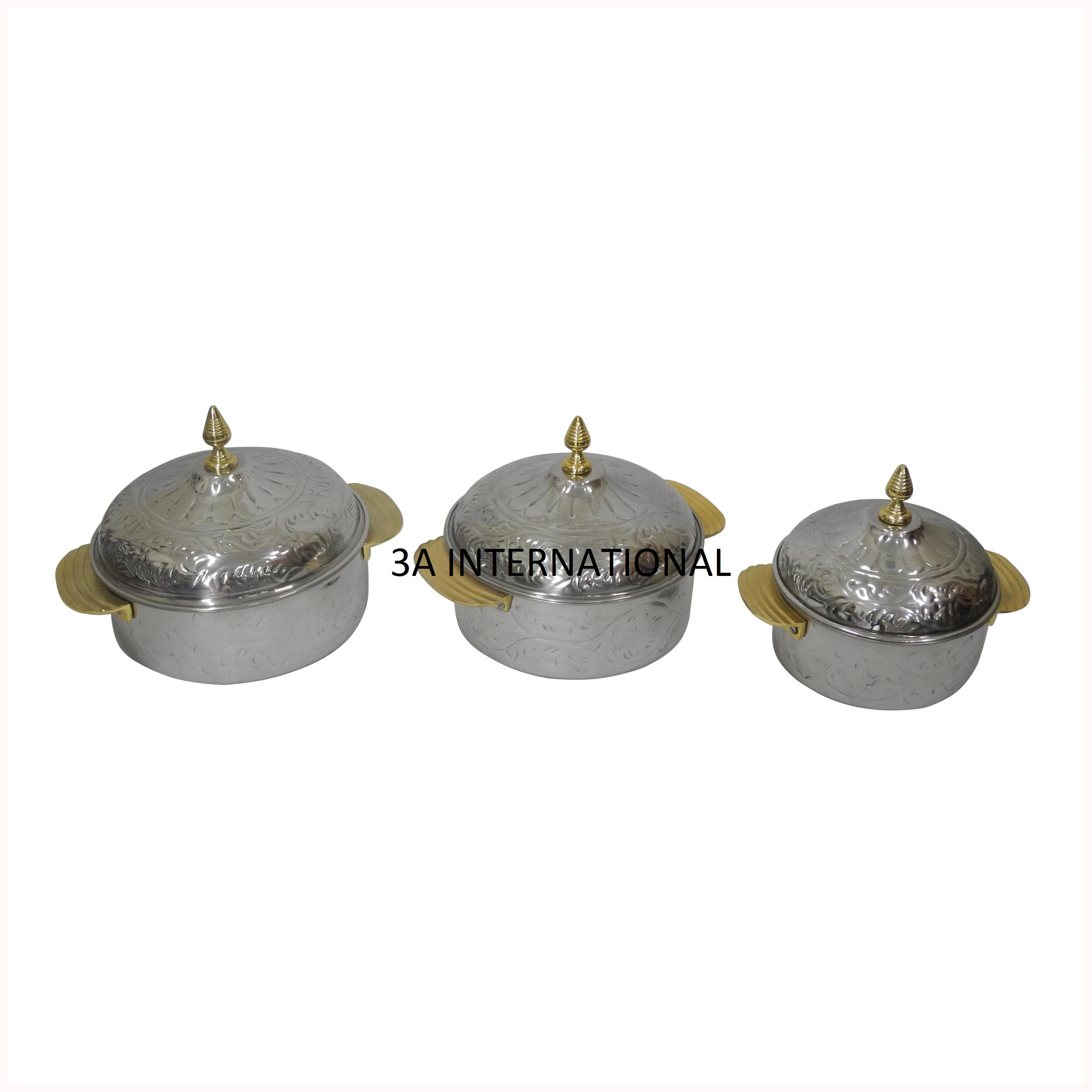 Food Warmer Hot Pot Set of 3 Serving for Supplies Dinnerware Casserole at Sustainable Quality