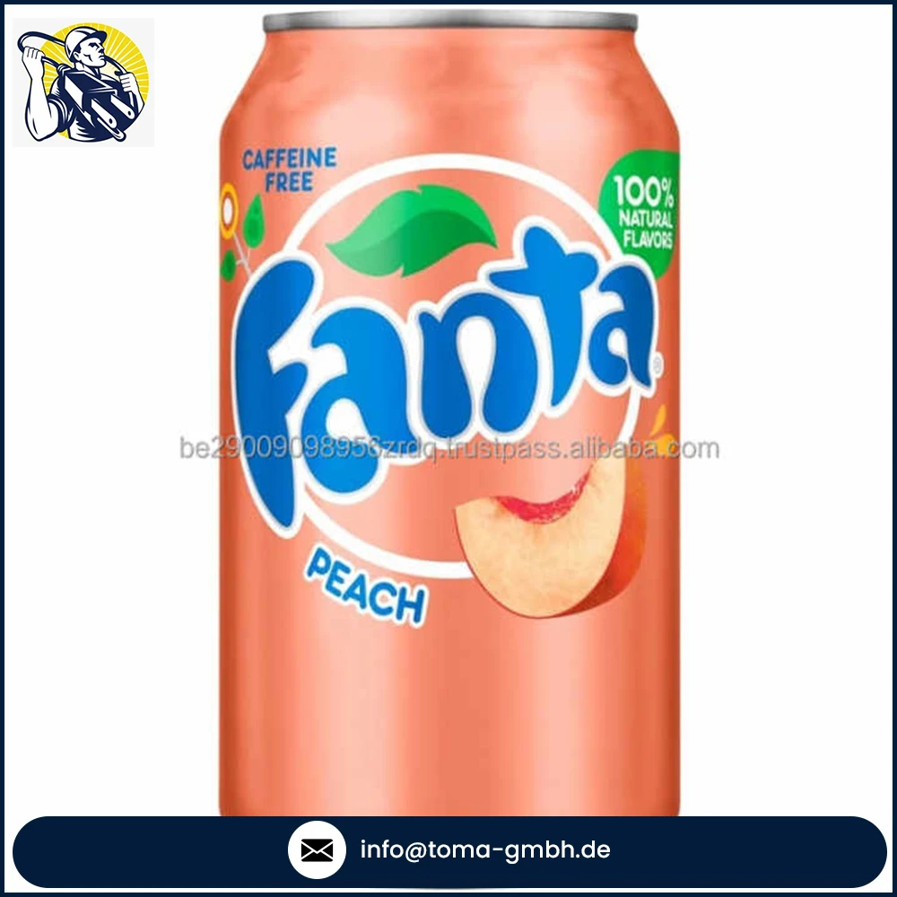 Popular Food Summer Drink All Flavors Carbonated Fanta Soft Drink Ready for Export