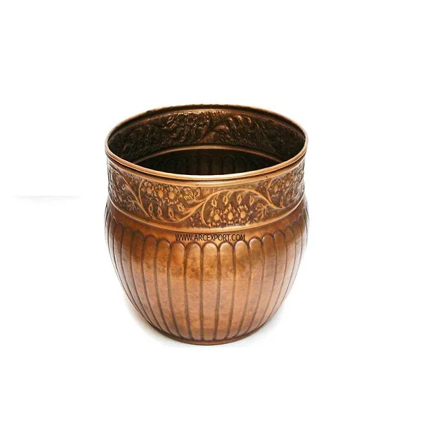 Latest Designer Copper Designer Hose Pot Copper Material Luxury Decorative Pot For Best Selling Item In Competitive Prices