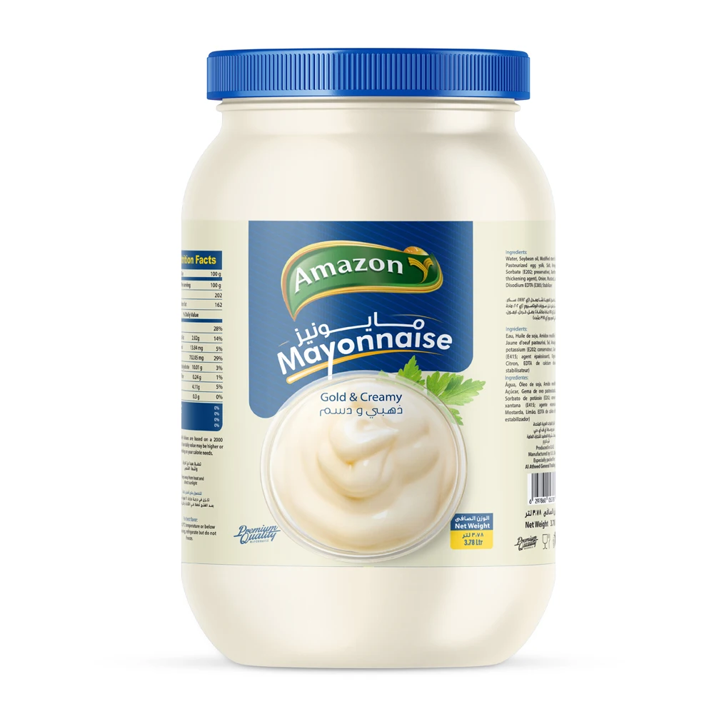 High quality 120 g Mustard mayonnaise in mason jar Made in Italy NO GMO italian dressing condiment