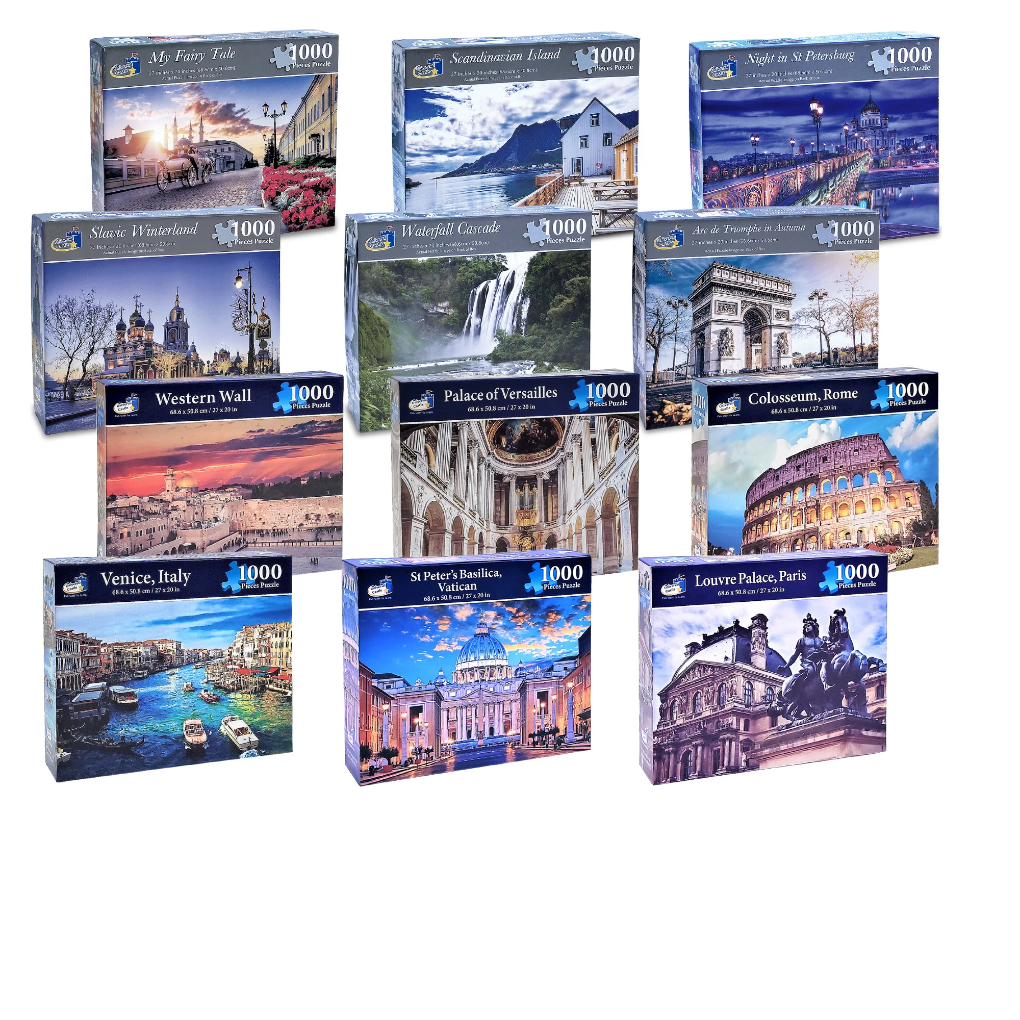 Распродажа оптовая продажа пазл-Лувр для взрослых и детей 1000 шт.