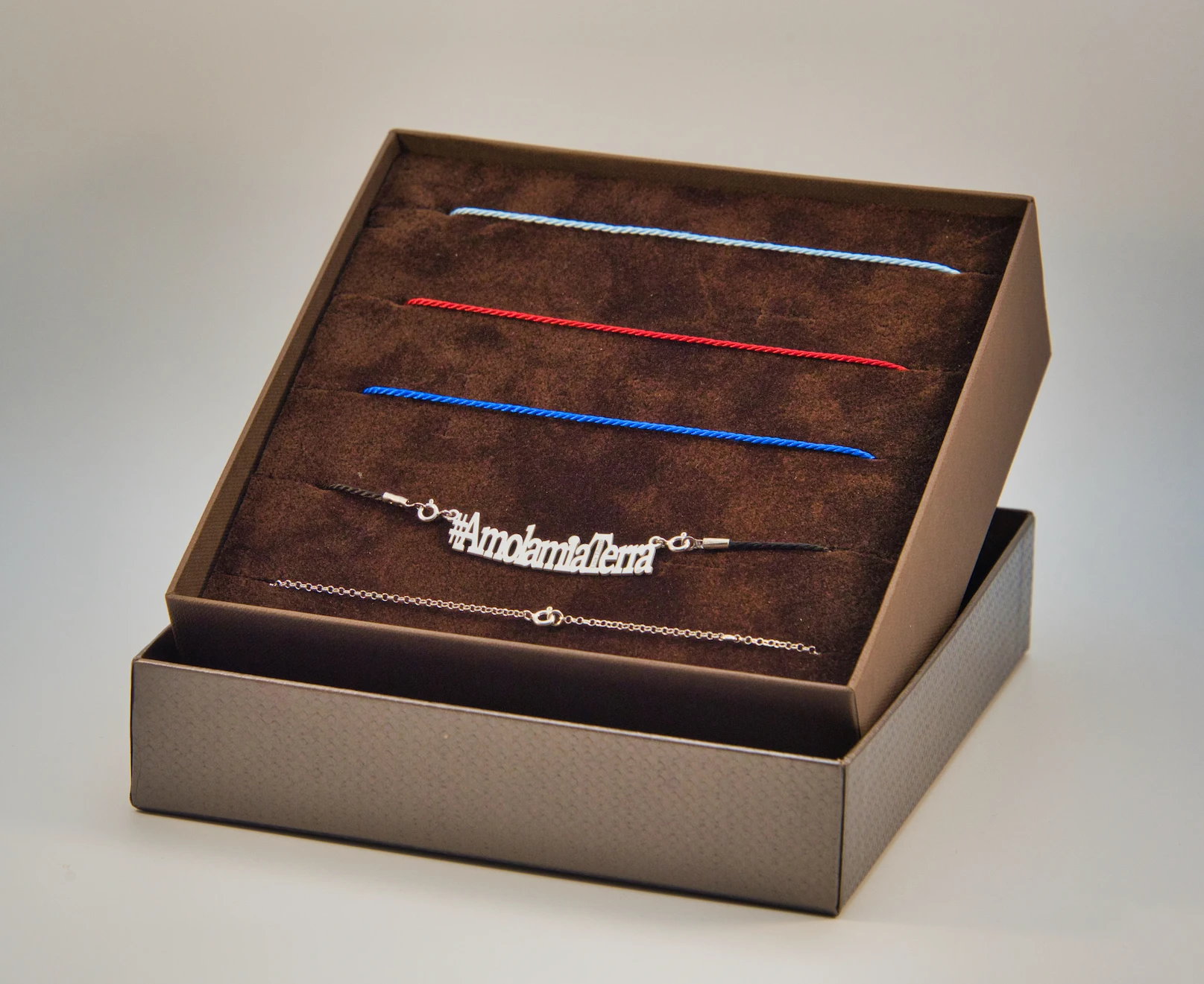 Made in Italy silver 925 pendant and necklaces Style#AmolamiaTerra Box03 Sea Colours