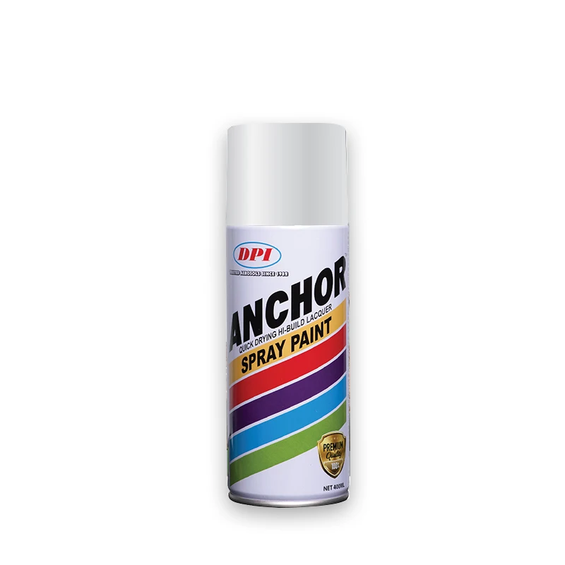 Высококачественное покрытие для грунтовки и нижнего слоя точек на дюйм, аэрозольная краска для анкера 400 мл, примерно 400 г, способность поставки 10 миллионов банок в год
