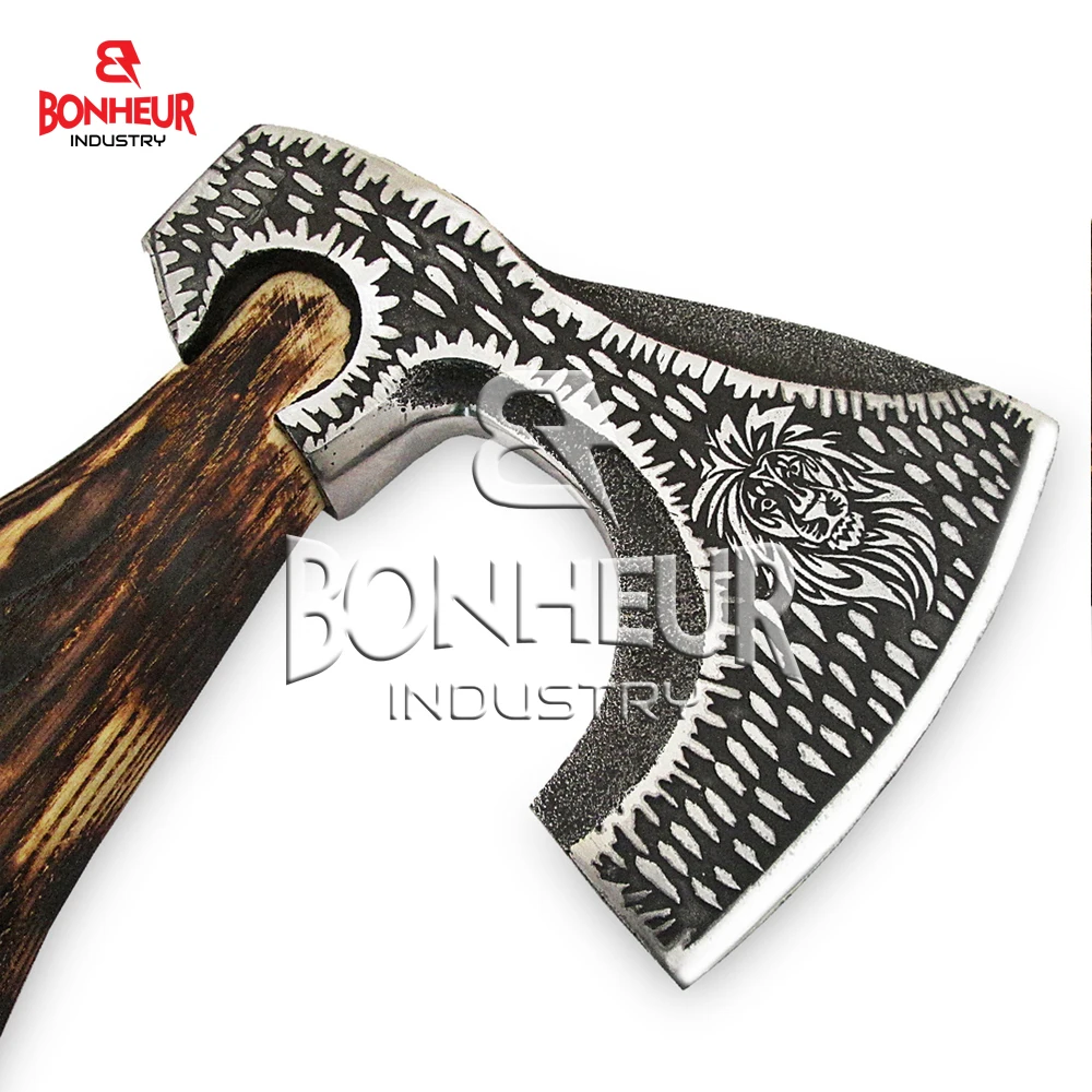 Ручная ковка линия Вытравленный топор из высокой D 2 высокоуглеродистой стали