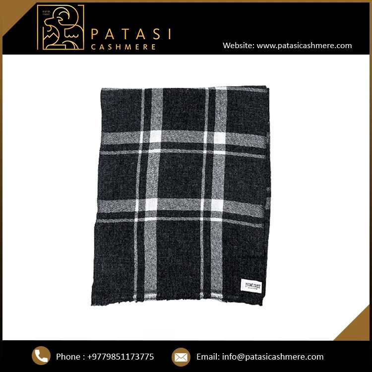 Best Quality Cashmere Scarf Muffler Long Printed Stripe Style Unisex Summer Face Protect Winter Use Small Size Muslim Department