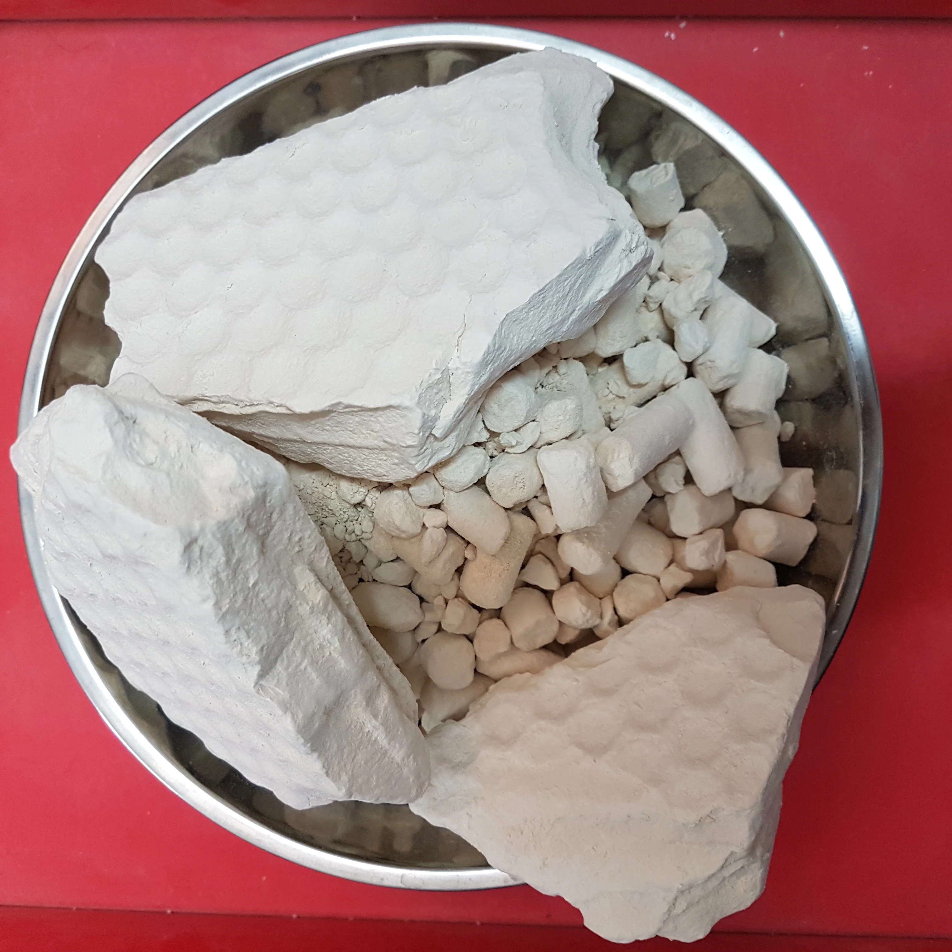 Форма торта и гранул из каолиновой глины для керамической глазури и керамического корпуса