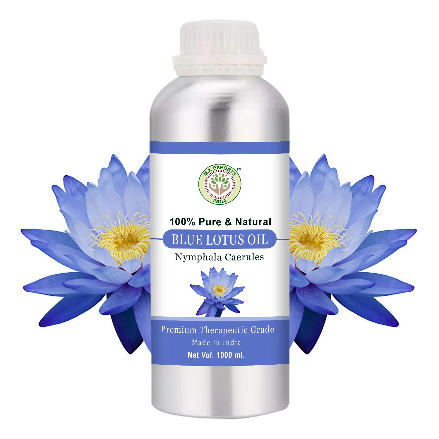 High Quality Best Selling 100% Pure  blue lotus flower essential oil At Best Prices