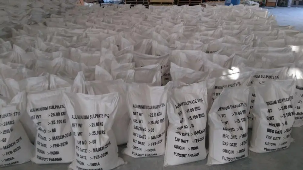 
Aluminium Sulphate 17% Powder & Lumps 