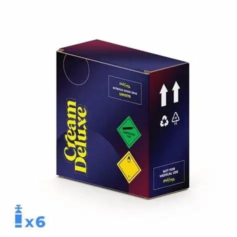 Крем Делюкс 0.95л взбитые крем зарядные устройства Закись азота Delux 580G N20
