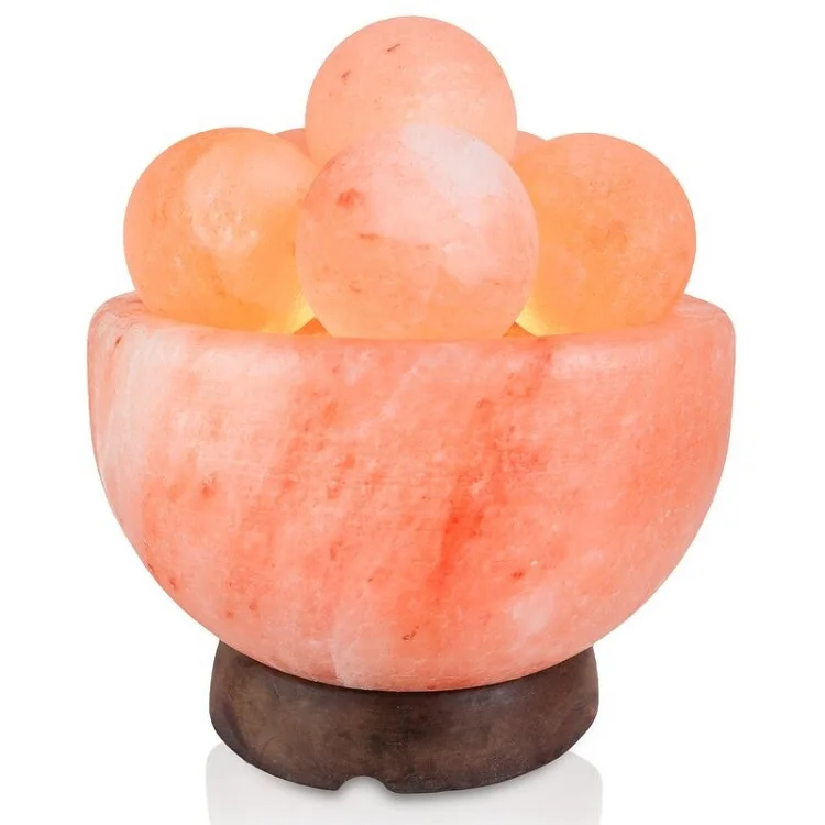 Wholesale Mini Salt Lamp Pink Salt Lamp Tear Drop Shape with USB port Himalayan Crystal Salt Lamp for Office Laptop Use