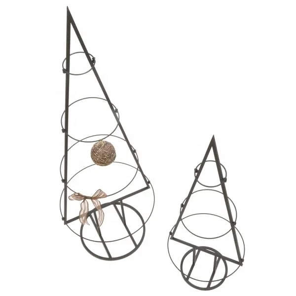 Galvanized Metal Decoration Festival Hot sale Table Top Christmas Tree