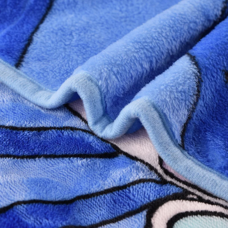 China Manufacturer Polyester Sublimation Soft Custom Printing Fleece Blanket Designed Coral Velvet Throw Blankets Brand Gift