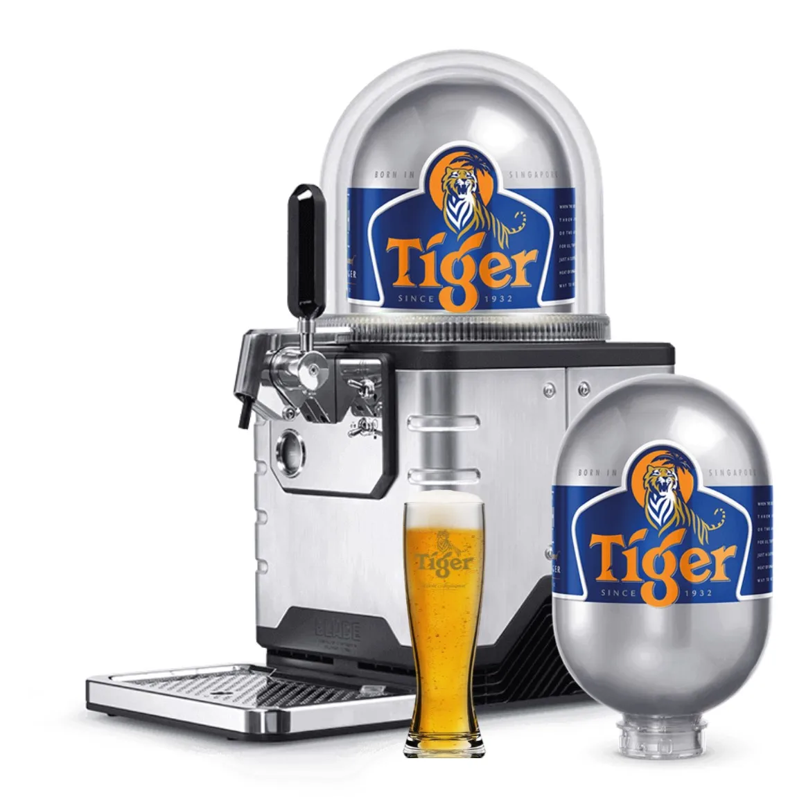 WHOLESALE EU TIGER LAGER 8L BLADE KEG ABV 5%