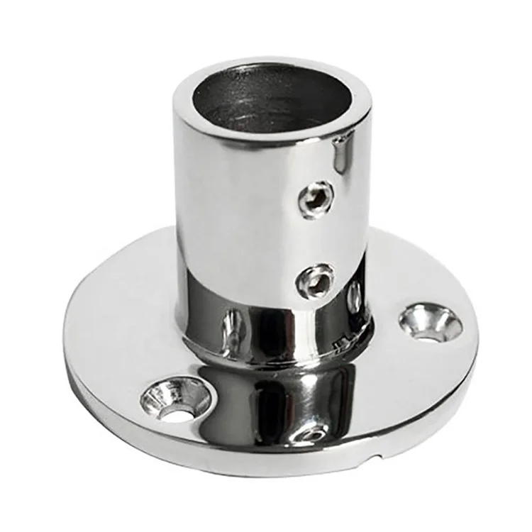 Stainless steel boat fittings bow rail fittings boat stanchion fittings