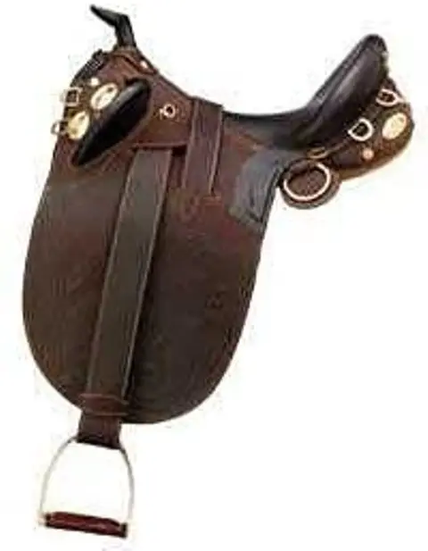 Кожаное седло Star International для мужчин всадник Буша с гудком австралийский склад английская лошадь