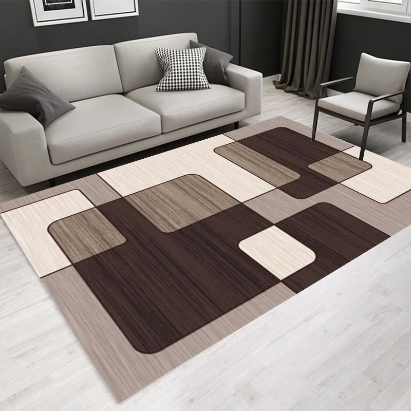 Фабричная поставка мягкие ковры современный скандинавский центр ковер для гостиной SHI001