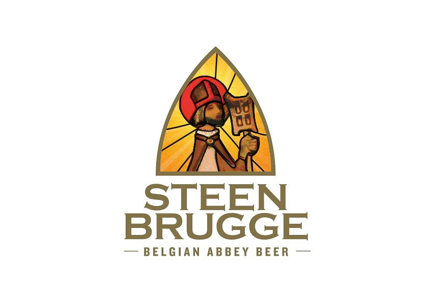 Steenbrugge коричневый пиво Бельгия пивной ящик Dubbel 24x33cl
