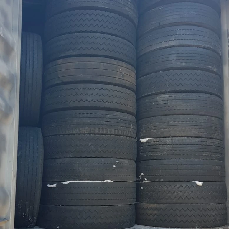 Korean brand used tires 11r22.5 available for sale