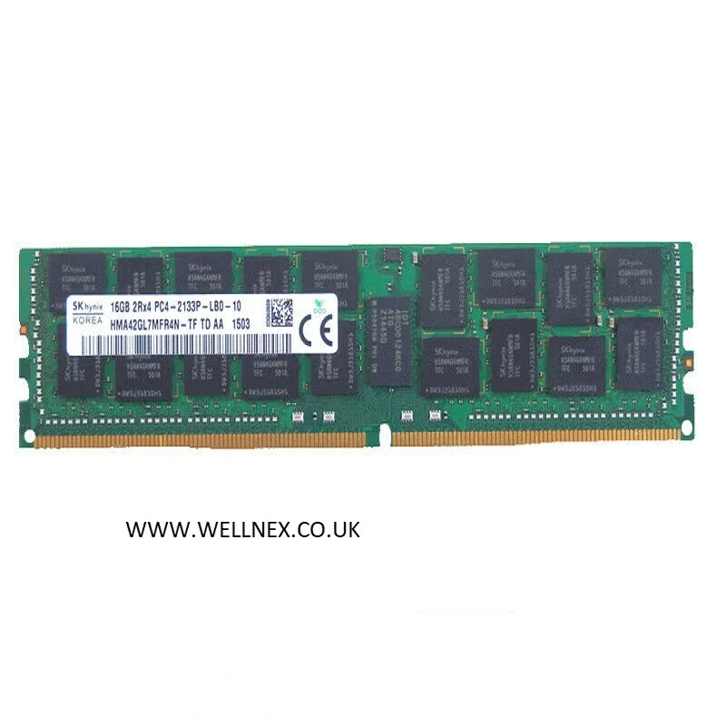 HMA42GL7MFR4N-TF  DDR4-2133P ECC REG 16GB PC4-17000P 2RX4 Memory