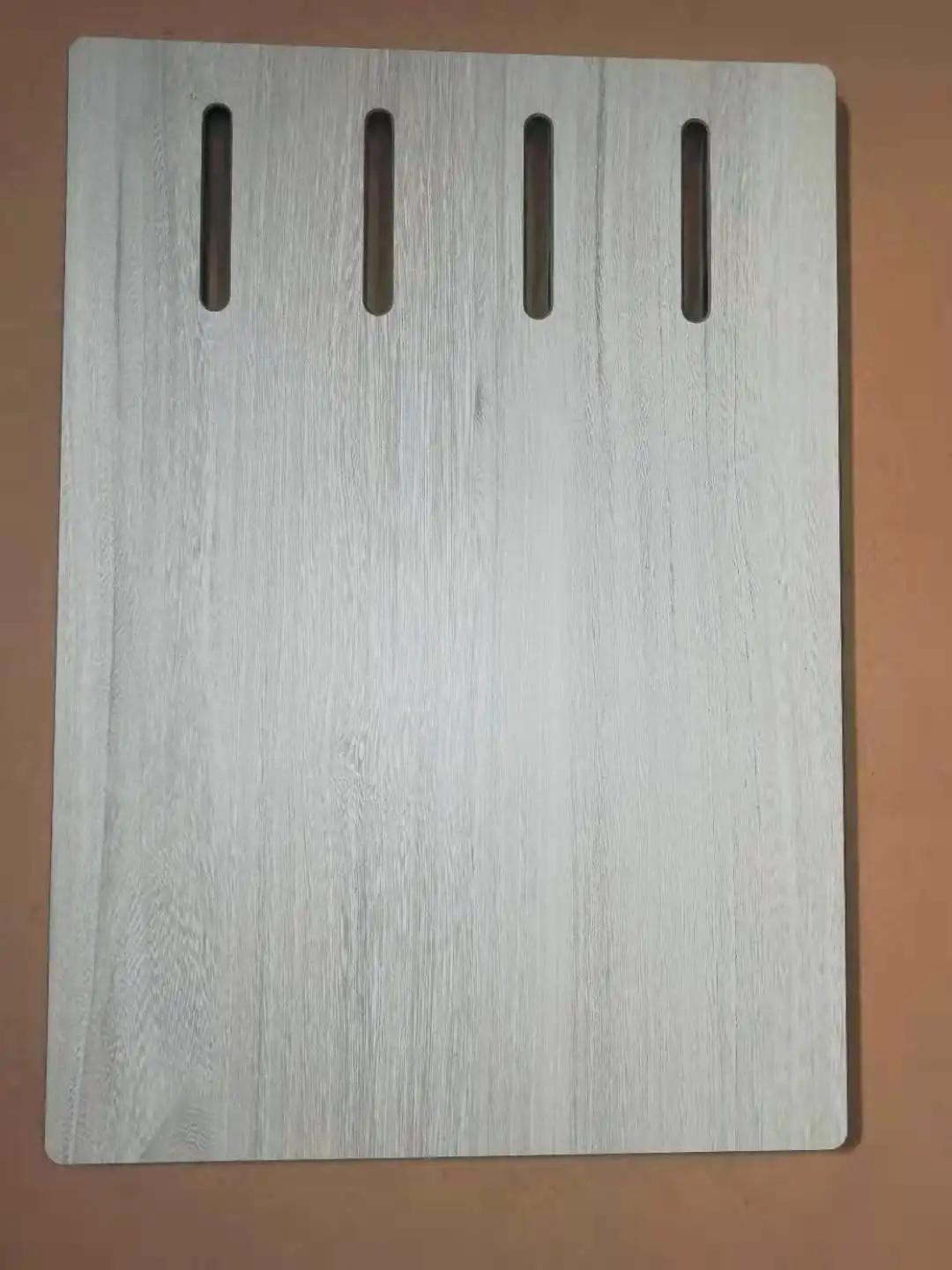 L400*W300mm 12mm Fashion and Multi-function Kitchen Cutting Board in HPL Oak for Sinks