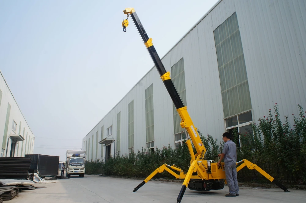 1ton Mini Portable Indoor Spider Crane For Narrow Working Space With CE Certificates
