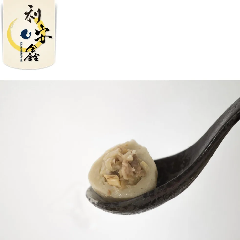 High Quality no preservative bamboo shoots fish ball for restaurant