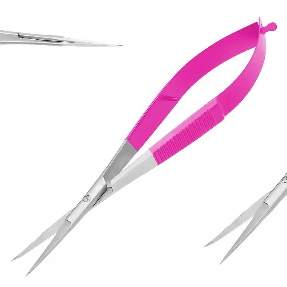 New Design Stainless Steel Micro Spring Scissors Wholesale Price Micro Spring Scissors For Sale