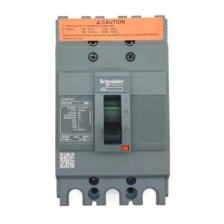 EN/IEC 60947 Standard Merlin Gerin 30A 40A 50A EZC100F Easypact EZC Circuit breaker