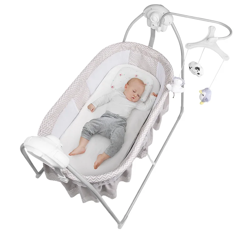 
Swinging baby crib baby cradle swing baby rocking bed for sleeping 
