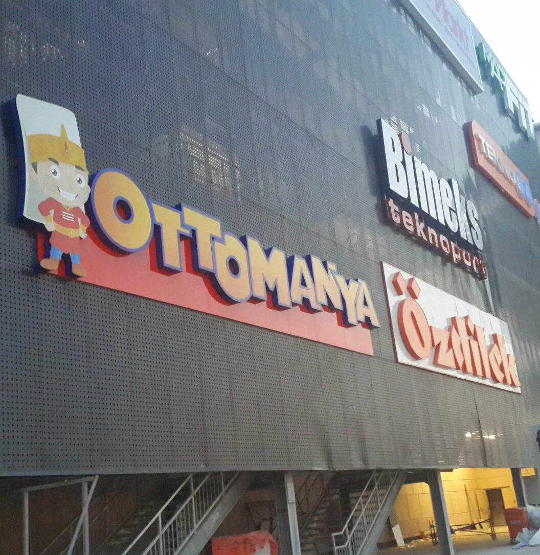 
signage light box LED signage pylon 