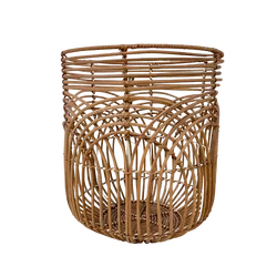 Good Price Large Black Rattan Basket For Storage Laundy Eco-friendly Material From Vietnam
