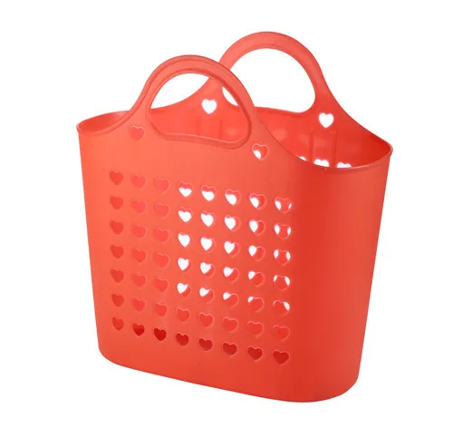 Plastic shopping basket home basis most popular Manufacture Supermarket Display Fruit And Vegetable Basket For Storage