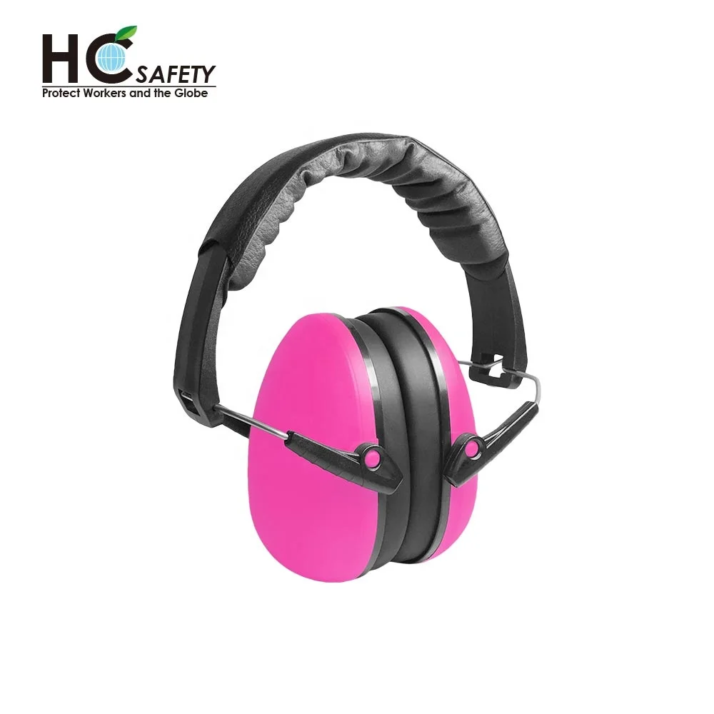 HC706 Ho Cheng pink new baby product kids hearing protection noise reduction earmuffs for music concert