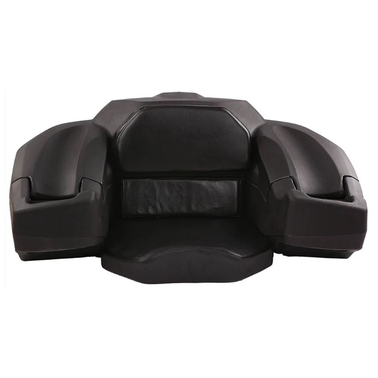 Large-capacity Dry Storage ATV Rear Box with Seat and Backrest for ATVs
