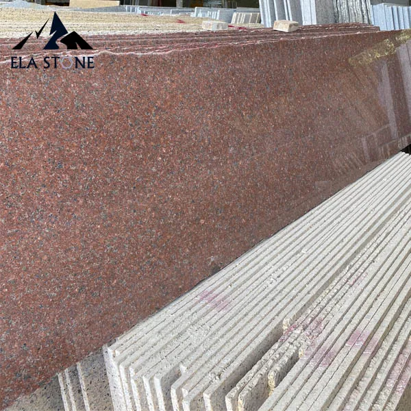 Вьетнамский гранит из Красного камня-гранитные плиты натурального камня кухонная столешница красного