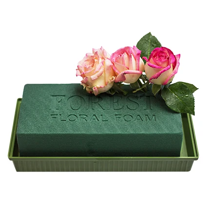 Premium Quality 100% Hardness Premium Deluxe Wet Floral Foam Custom Made for Extreme Hardness Flower Foam