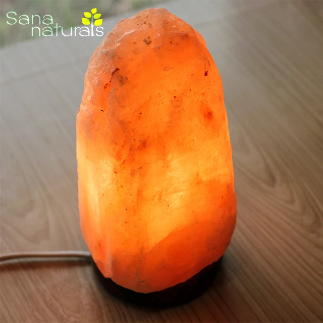 100% натуральная Гималайская скала ручная резная солевая лампа/Успокаивающая и антистрессовая лампа светящаяся янтарным свечением ГИМАЛАЙСКАЯ СОЛЬ