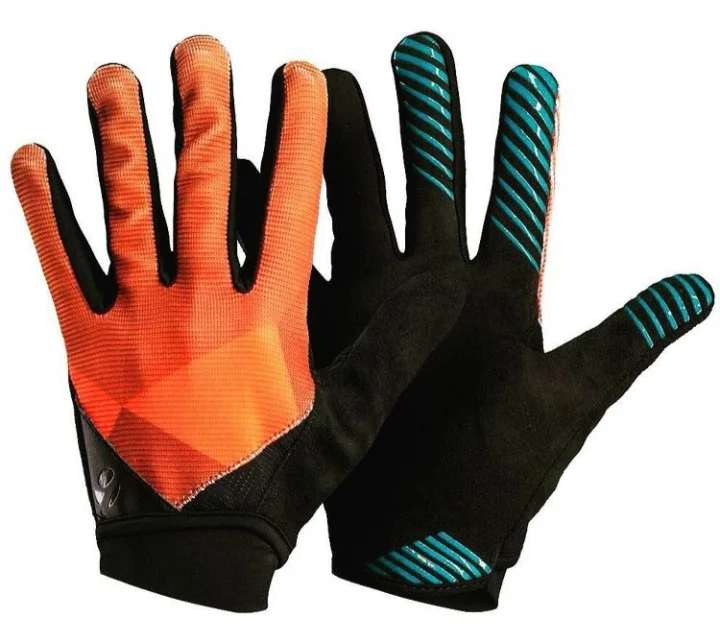 Factorial Ventures Hot Selling Full Finger Cycling Gloves Breathable Sports Hand Gloves for Gym Bicycle Made from Diving Cloth