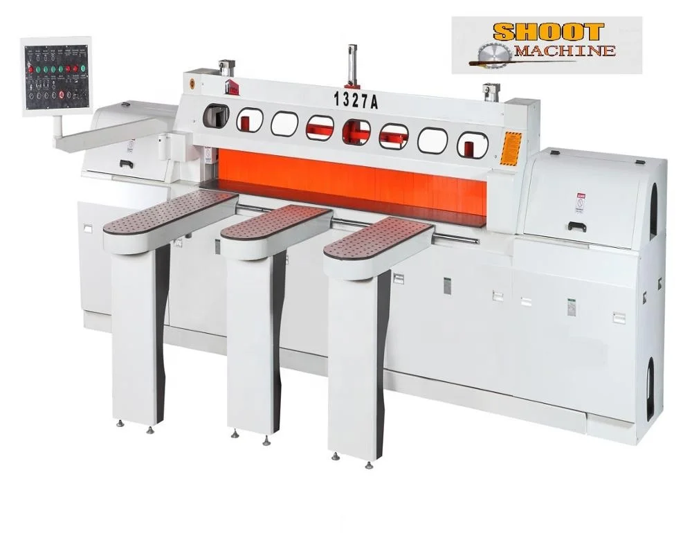 Автоматическая резка деревообработки горизонтальный поршневой панельный пильный станок, SH1327A