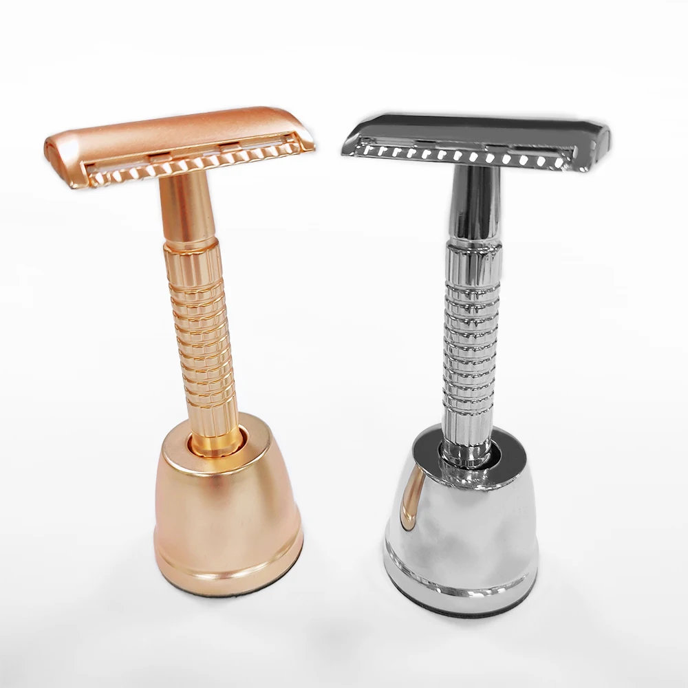 Reusable classic style  zinc alloy safety Razor Double Edge blades Safety Razor