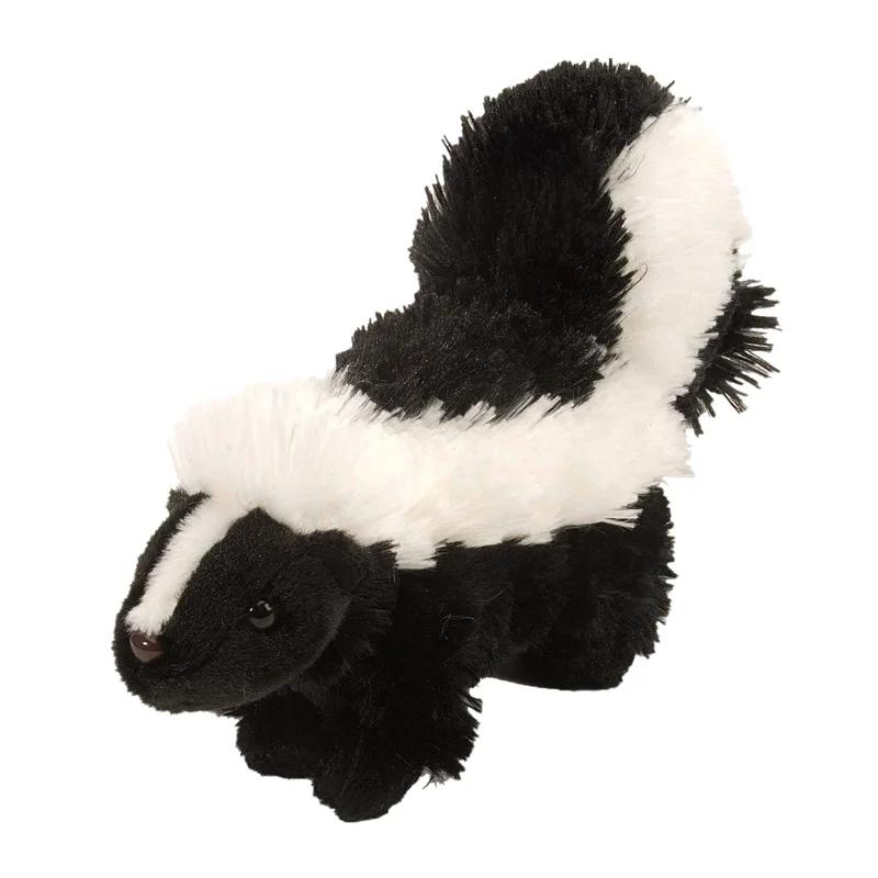 custom simulation stuffed animal skunk weasel mongoose meerkat plush toy