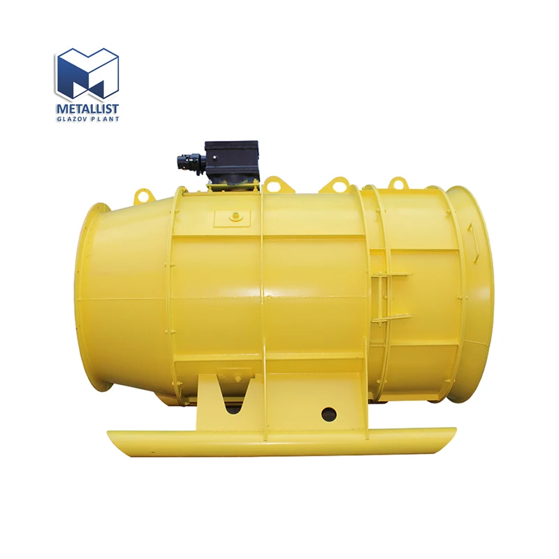 Industrial axial flow Mine Fan, used for safety work in coal and ore mines dangerous by gas or dust, TOP Quality