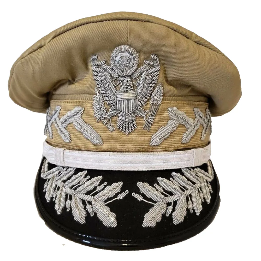WW2 Douglas MacArthur General Officers Visor Hat Cap